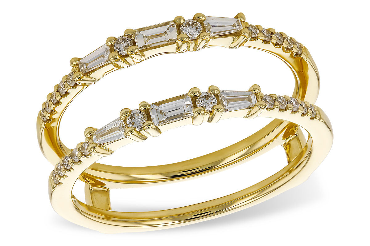 Allison Kaufman Diamond Ring Guard in 14K Yellow Gold, 0.38 ctw (W2586)