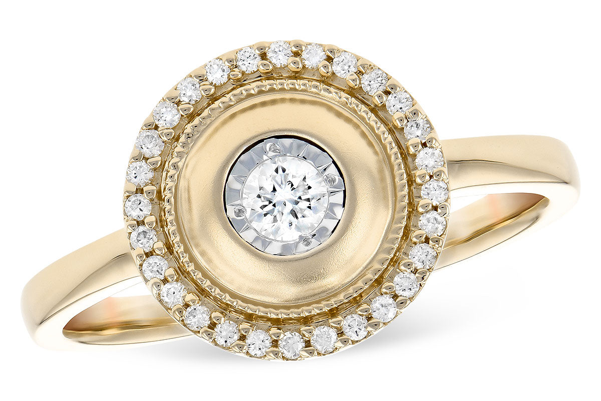 Allison Kaufman Diamond Ring in 14K Yellow Gold, 0.20 ctw (D5808)