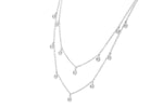 Allison Kaufman Diamond Necklace in 14K White Gold, 0.22 ctw (N8367), alternate view