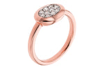 Allison Kaufman Diamond Ring in 14K Rose Gold, 0.25 ctw (D6049), alternate view