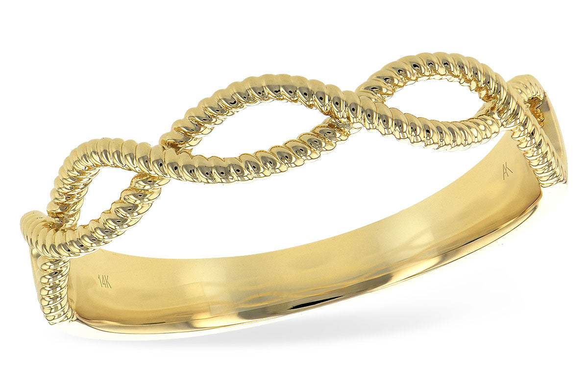 Allison Kaufman Wedding Band in 14K Yellow Gold (W2276)