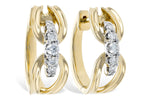 Allison Kaufman Diamond Earrings in 14K Yellow Gold, 0.34 ctw (E2060)