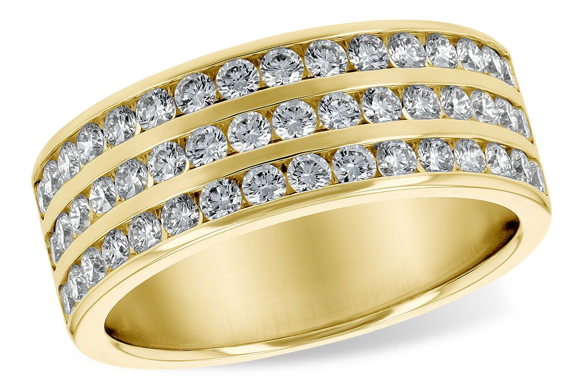 Allison Kaufman Diamond Wedding Band in 14K Yellow Gold, 1.00 ctw (WR136-1)