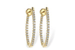 Allison Kaufman Diamond Earrings in 14K Yellow Gold, 0.50 ctw (ER807-50)