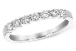 Allison Kaufman Diamond Wedding Band in 14K White Gold, 0.33 ctw (WR114-33)