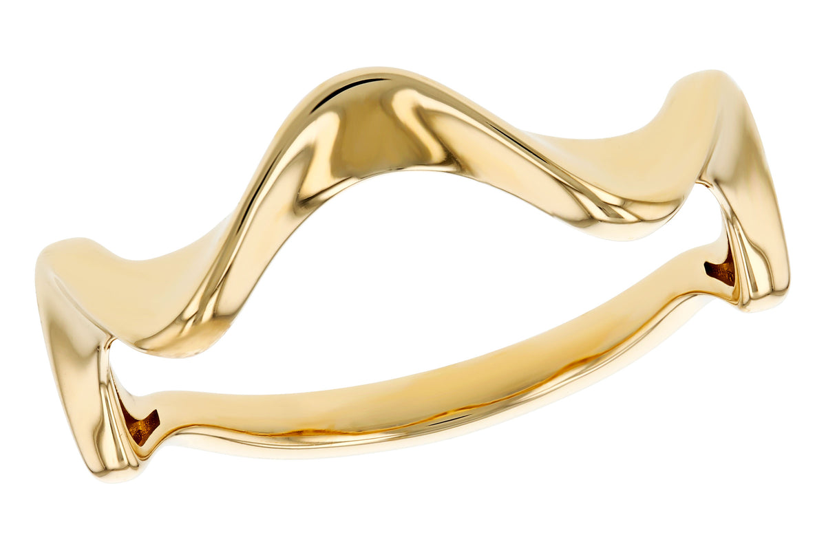 Allison Kaufman Wedding Band in 14K Yellow Gold (W2739)