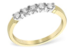 Allison Kaufman Diamond Wedding Band in 14K Yellow & White Gold, 0.25 ctw (WR125-25)