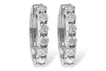 Allison Kaufman Diamond Earrings in 14K White Gold, 2.00 ctw (ER104-2)