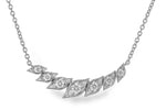 Allison Kaufman Diamond Necklace in 14K White Gold, 0.36 ctw (N8539)