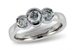 Allison Kaufman Diamond Wedding Band in 14K White Gold, 0.75 ctw (T8300)