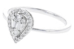 Allison Kaufman Diamond Ring in 14K White Gold, 0.25 ctw (D5900), alternate view