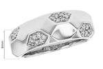 Allison Kaufman Diamond Ring in 14K White Gold, 0.18 ctw, alternate view