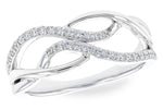 Allison Kaufman Diamond Ring in 14K White Gold, 0.20 ctw (D5911)
