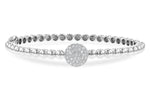 Allison Kaufman Diamond Bracelet in 14K White Gold, 0.50 ctw (B1286)