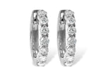 Allison Kaufman Diamond Earrings in 14K White Gold, 1.00 ctw (ER104-1)