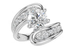 Allison Kaufman Diamond Engagement Ring Semi-Mount in 14K White Gold, 0.50 ctw (L7953)