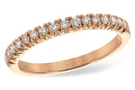 Allison Kaufman Diamond Wedding Band in 14K Rose Gold, 0.25 ctw (WR834-25)