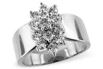 Allison Kaufman Diamond Ring in 14K White Gold, 0.90 ctw (D4602)