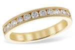 Allison Kaufman Diamond Wedding Band in 14K Yellow Gold, 0.50 ctw (WR108-50)
