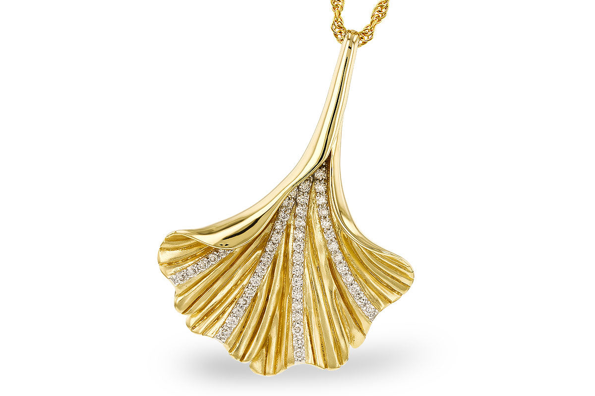 Allison Kaufman Diamond Necklace in 14K Yellow Gold, 0.20 ctw (N8548)