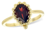Allison Kaufman Garnet Ring in 14K Yellow Gold, 1.38 ctw