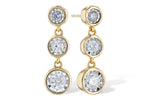 Allison Kaufman Diamond Earrings in 14K Yellow Gold, 0.20 ctw