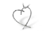 Allison Kaufman Diamond Necklace in 14K White Gold, 0.14 ctw (N7076)