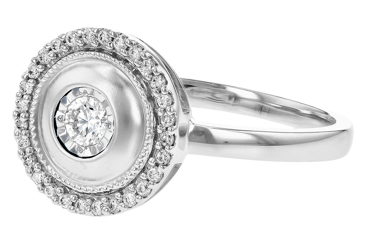 Allison Kaufman Diamond Ring in 14K White Gold, 0.20 ctw (D5808), alternate view