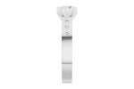Allison Kaufman Diamond Engagement Ring Semi-Mount in 14K White Gold, 0.09 ctw (L7932), alternate view