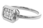 Allison Kaufman Diamond Ring in 14K White Gold, 0.25 ctw (D6050), alternate view