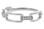 Allison Kaufman Diamond Ring in 14K White Gold, 0.04 ctw (D5972), alternate view