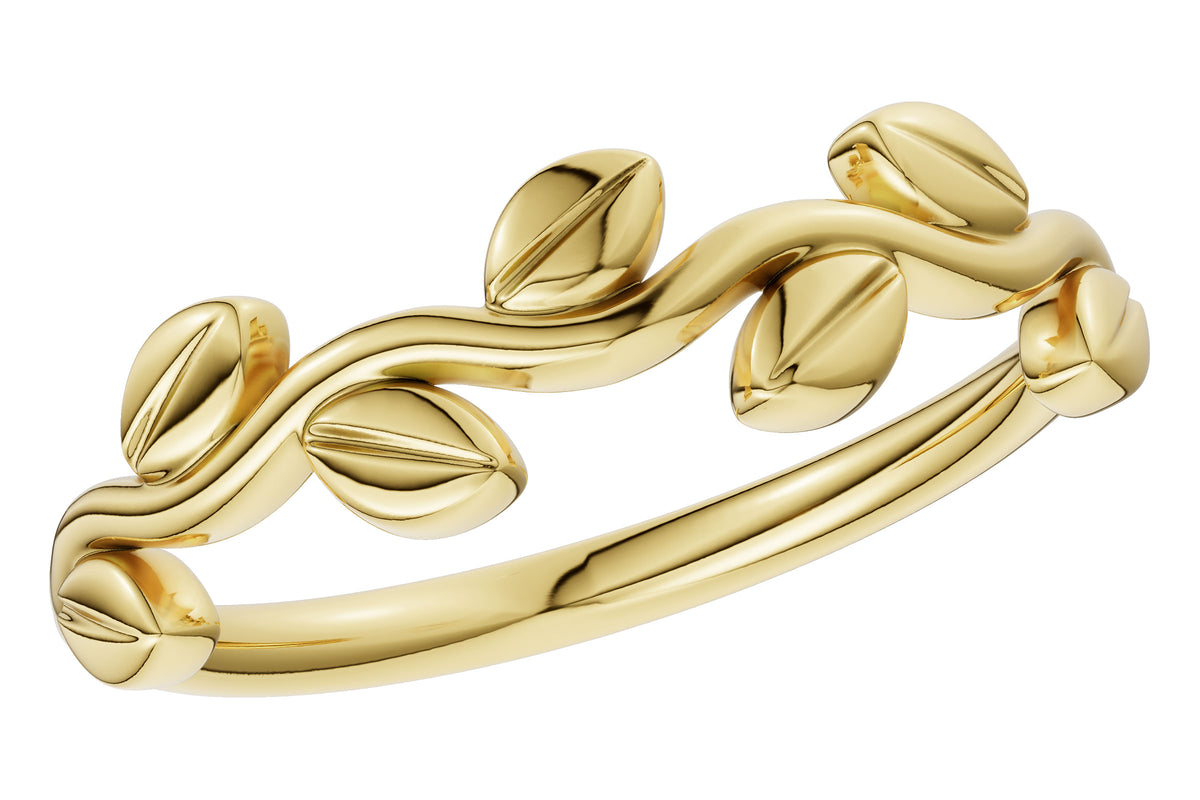 Allison Kaufman Wedding Band in 14K Yellow Gold (W2658)
