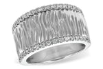 Allison Kaufman Diamond Wedding Band in 14K White Gold, 0.20 ctw (W1932)