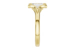 Allison Kaufman Engagement Ring Semi-Mount in 14K Yellow Gold (L7927), alternate view