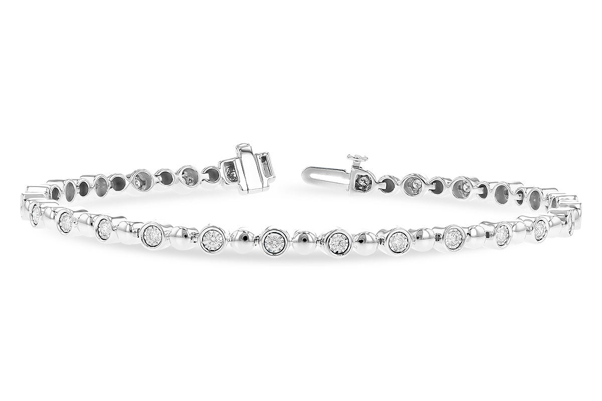 Allison Kaufman Diamond Bracelet in 14K White Gold, 0.50 ctw (B1298)