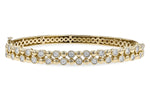 Allison Kaufman Diamond Bangle Bracelet in 14K Yellow Gold, 0.50 ctw (B1274)