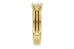 Allison Kaufman Diamond Engagement Ring Semi-Mount in 14K Yellow Gold, 0.04 ctw (L7919), alternate view