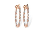 Allison Kaufman Diamond Earrings in 14K Rose Gold, 0.50 ctw (ER807-50)