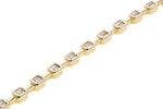 Allison Kaufman Baguette Diamond Bracelet in 14K Yellow Gold, 0.90 ctw, alternate view