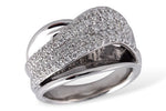 Allison Kaufman Diamond Wedding Band in 14K White Gold, 0.90 ctw