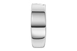 Allison Kaufman Baguette Diamond Wedding Band in 14K White Gold, 0.11 ctw (W2741), alternate view