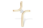 Allison Kaufman Diamond Pendant in 14K Yellow Gold, 0.12 ctw (P6430)