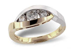 Allison Kaufman Diamond Ring in 14K Yellow Gold, 0.48 ctw