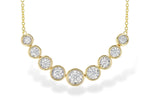 Allison Kaufman Diamond Necklace in 14K Yellow Gold, 1.00 ctw (N8240)