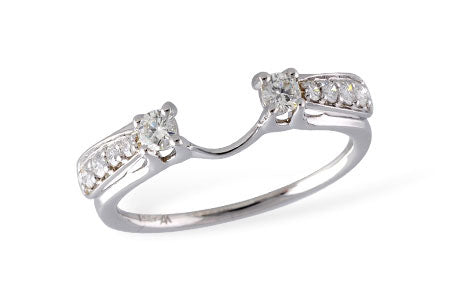 Allison Kaufman Diamond Band Enhancer in 14K White Gold, 0.33 ctw