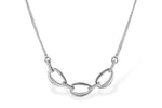 Allison Kaufman Diamond Necklace in 14K White Gold, 0.25 ctw (N8560)