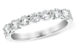 Allison Kaufman Diamond Wedding Band in 14K White Gold, 0.75 ctw (WR114-75)