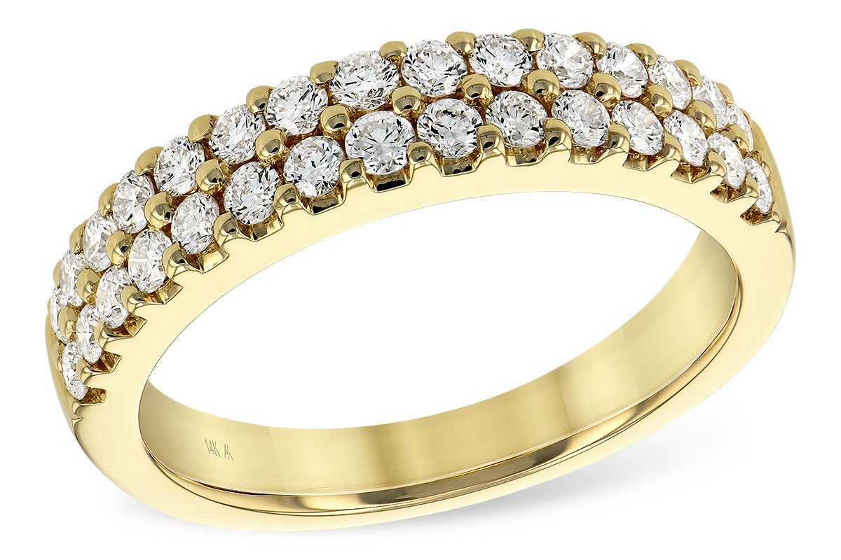 Allison Kaufman Diamond Wedding Band in 14K Yellow Gold, 0.75 ctw (WR121-75)