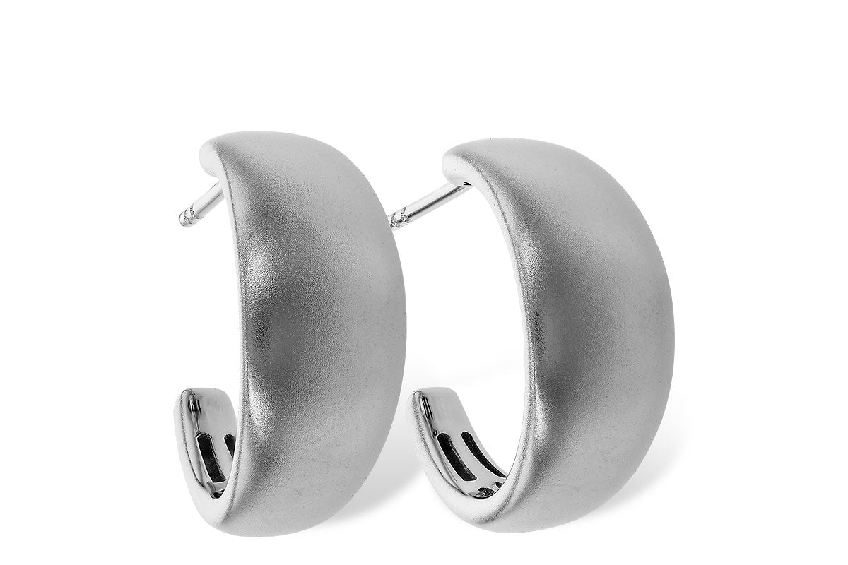 Allison Kaufman Gold Earrings in 14K White Gold (E2266)
