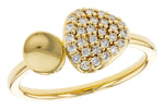 Allison Kaufman Diamond Ring in 14K Yellow Gold, 0.23 ctw